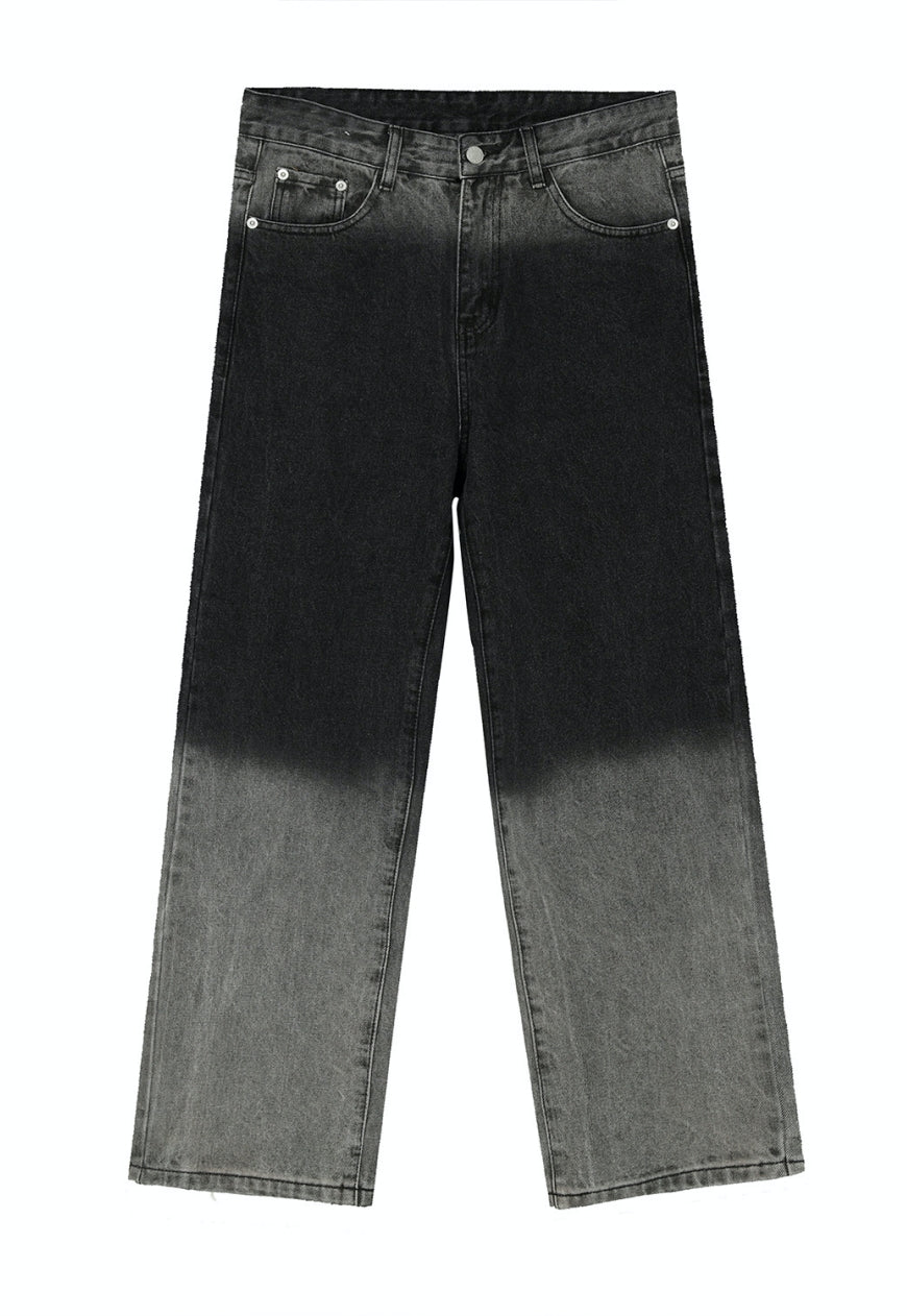 Men's Loose wash jeans