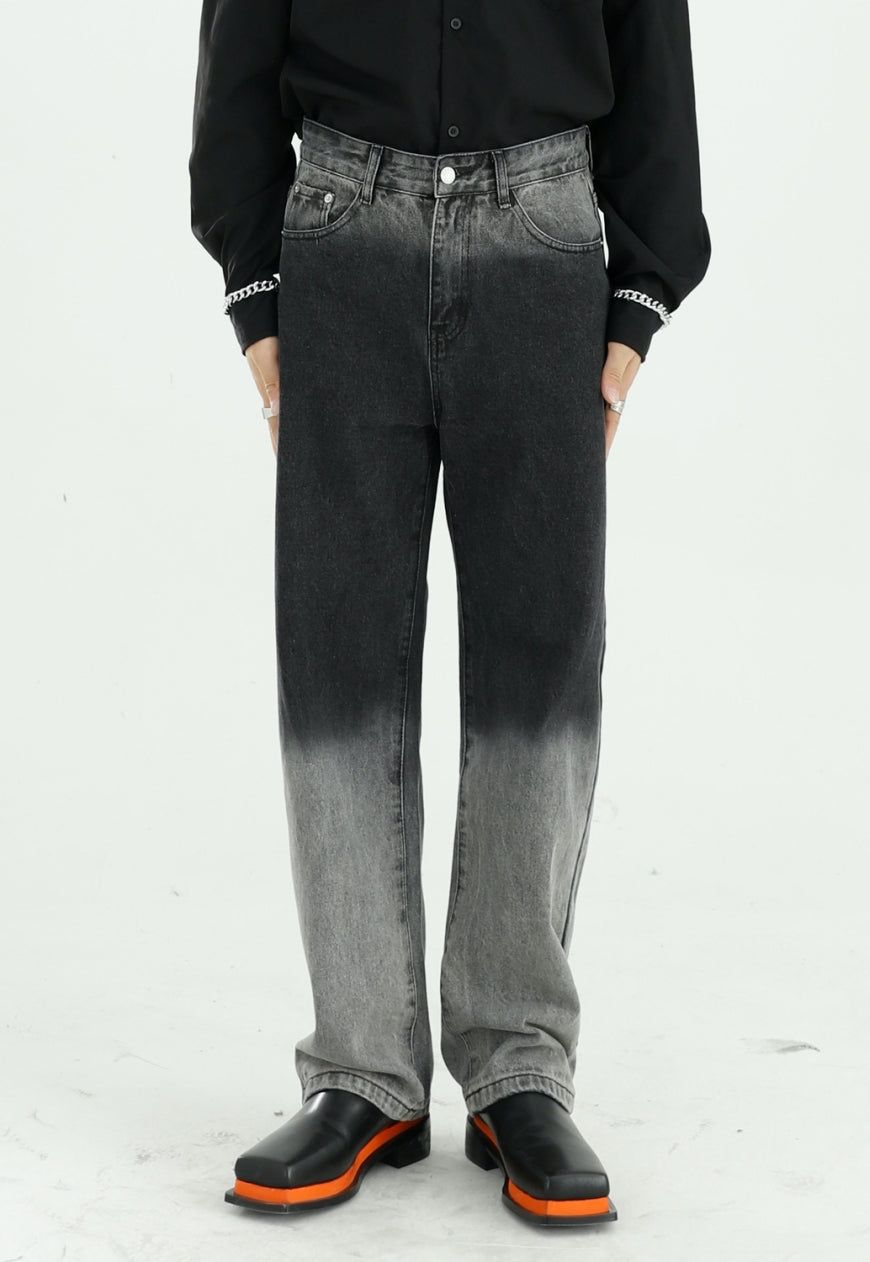 Men's Loose wash jeans