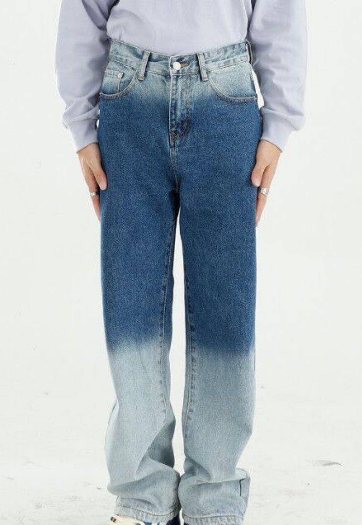 Men's Loose wash jeans