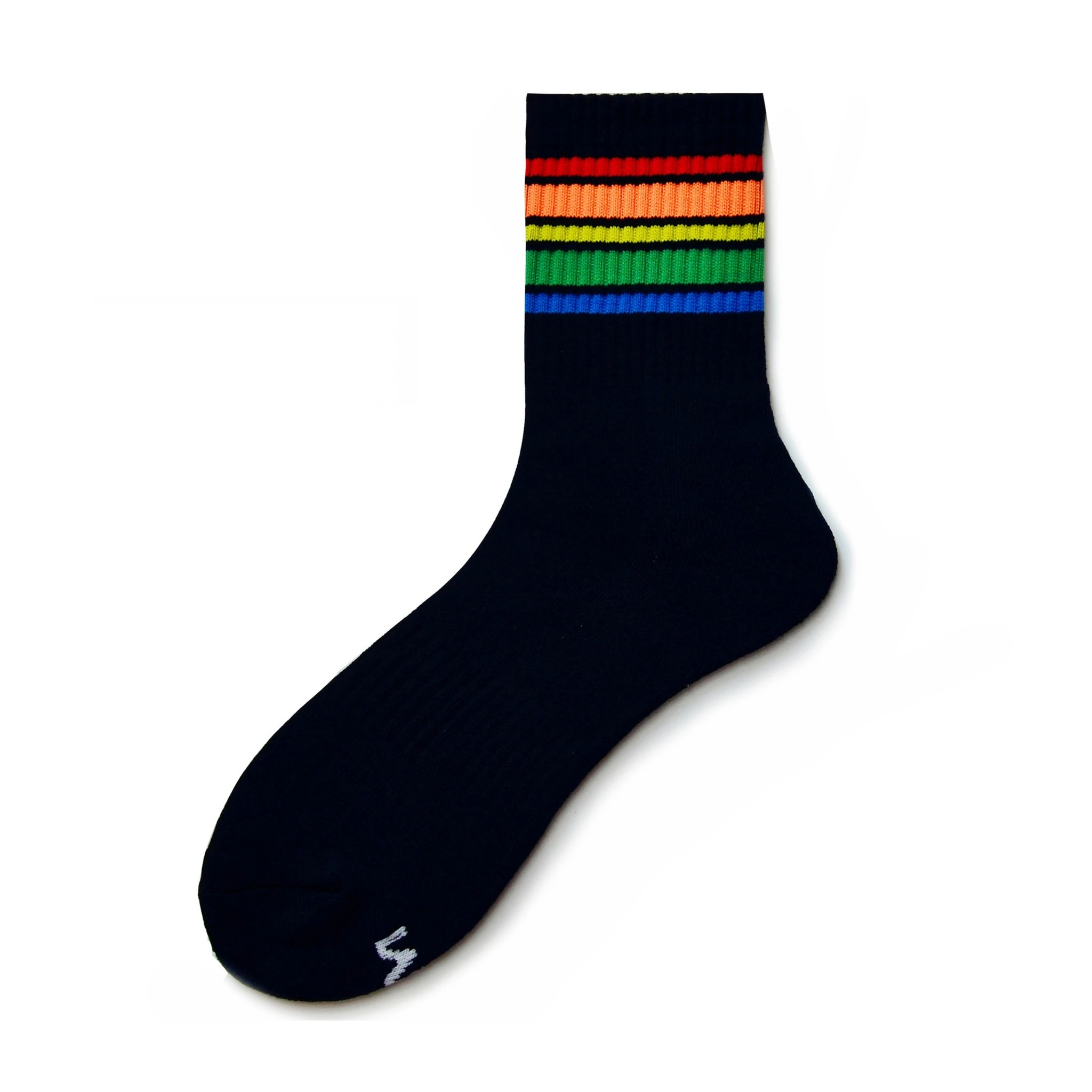Men's Rainbow Stripe Sports Socks