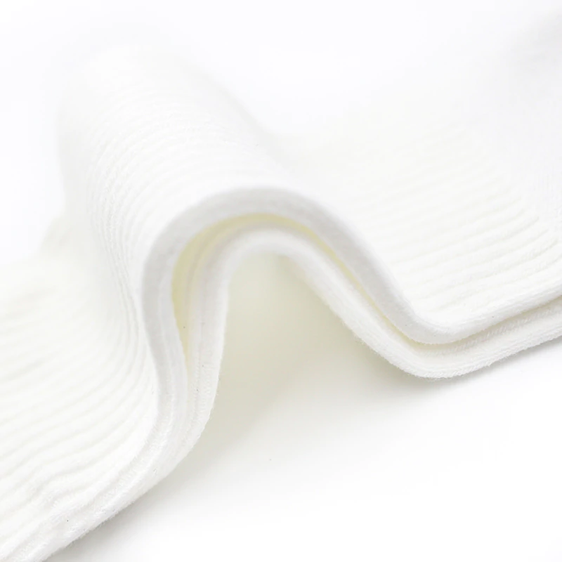 Men's Black White Mid-length Socks