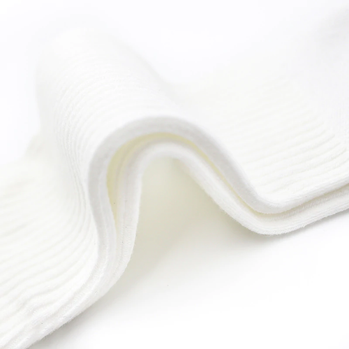 Men's Black White Mid-length Socks