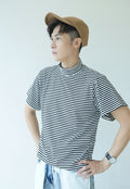 MEN'S Summer striped bottoming shirt