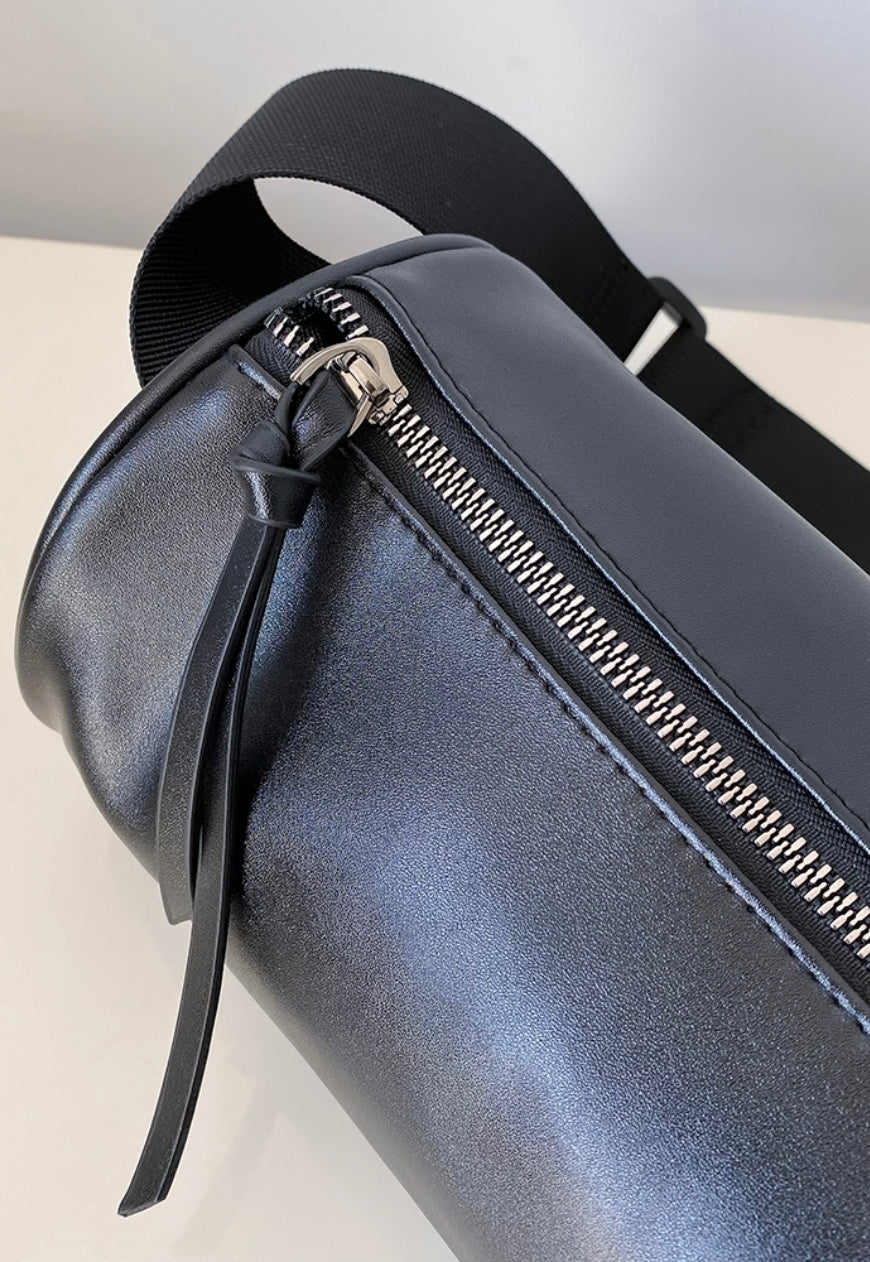 UZIP DESIGN Men's Cylinder leather bag