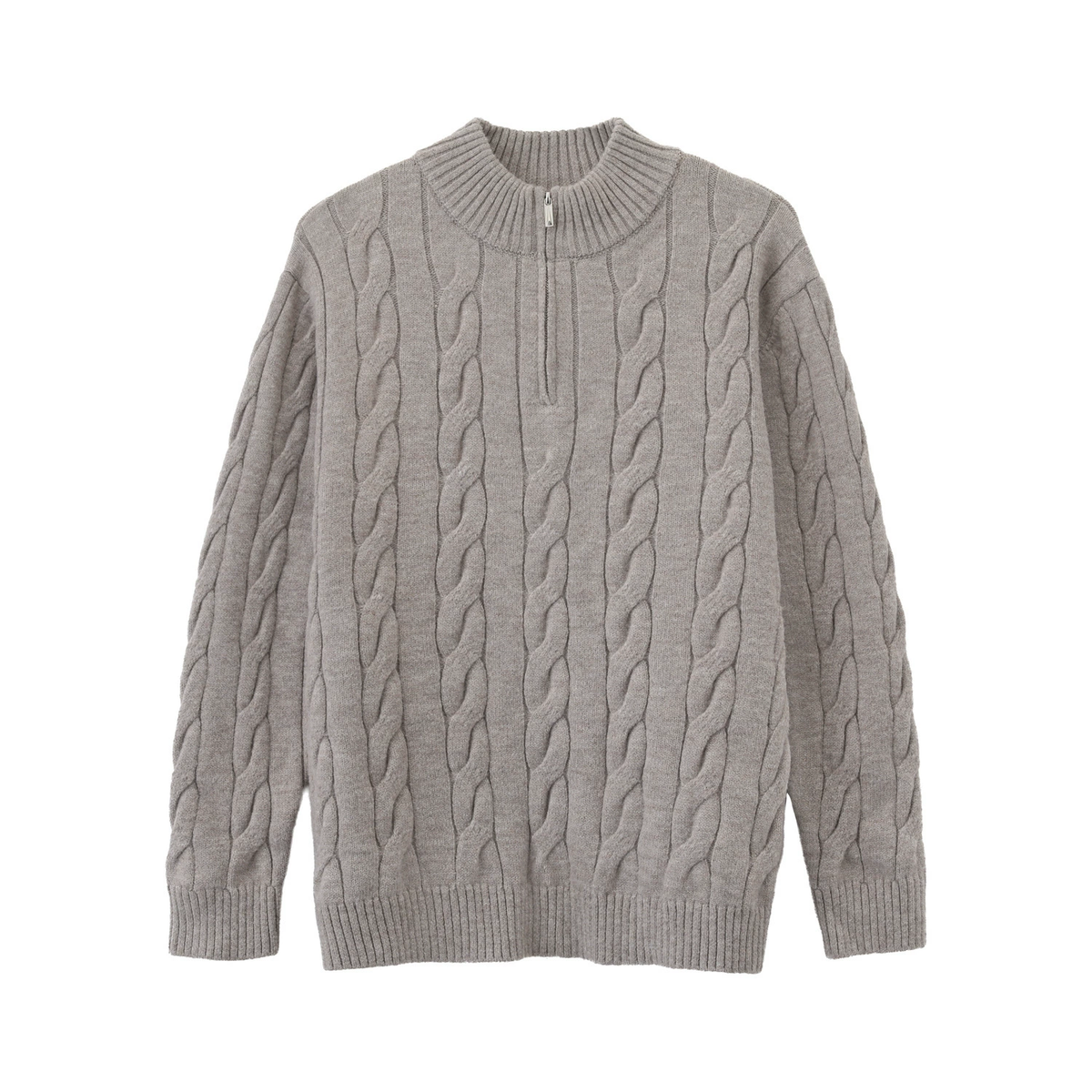 Men's Heritage Half-Zip Cable Knit Sweater