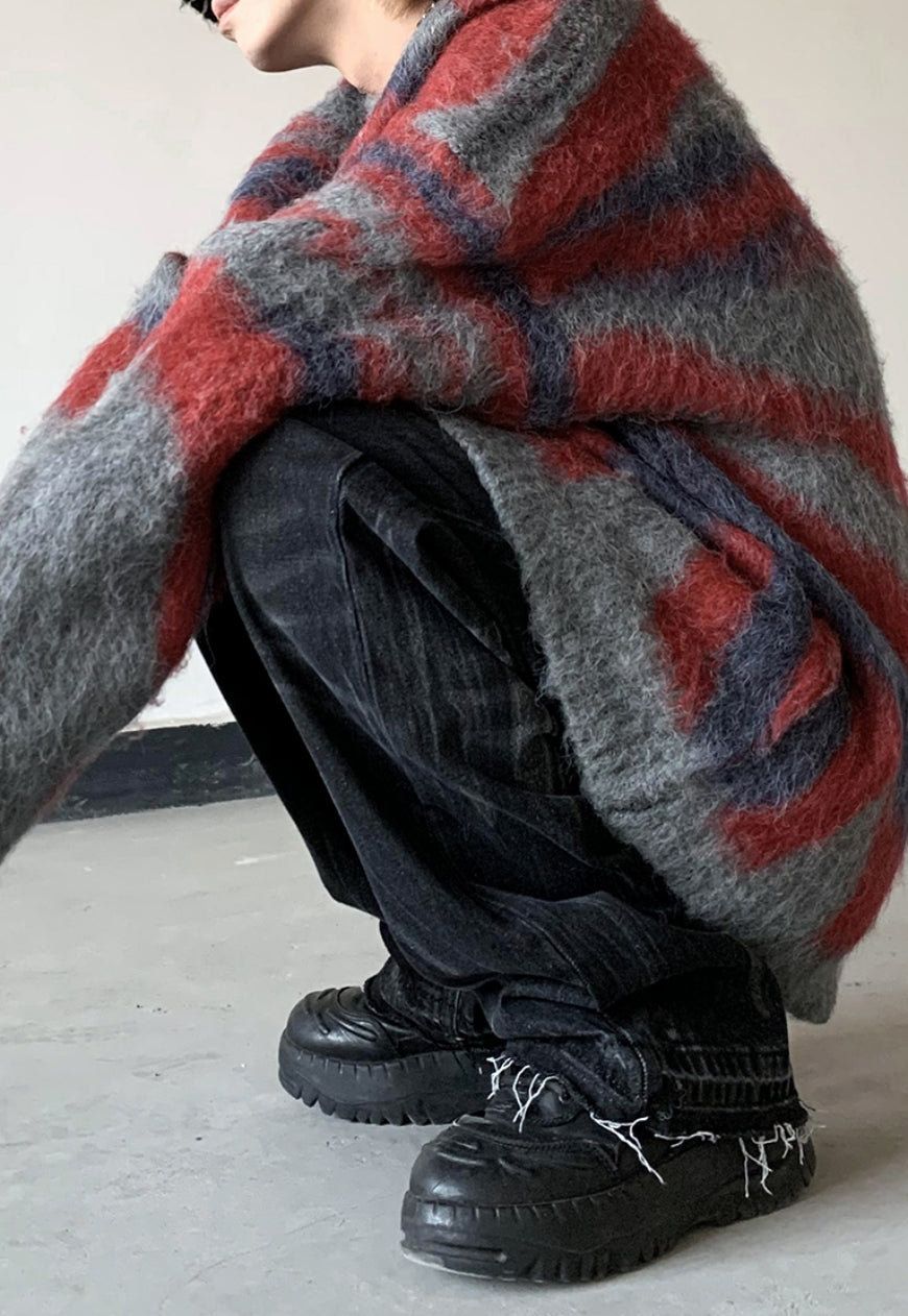 Men's vintage striped sweater