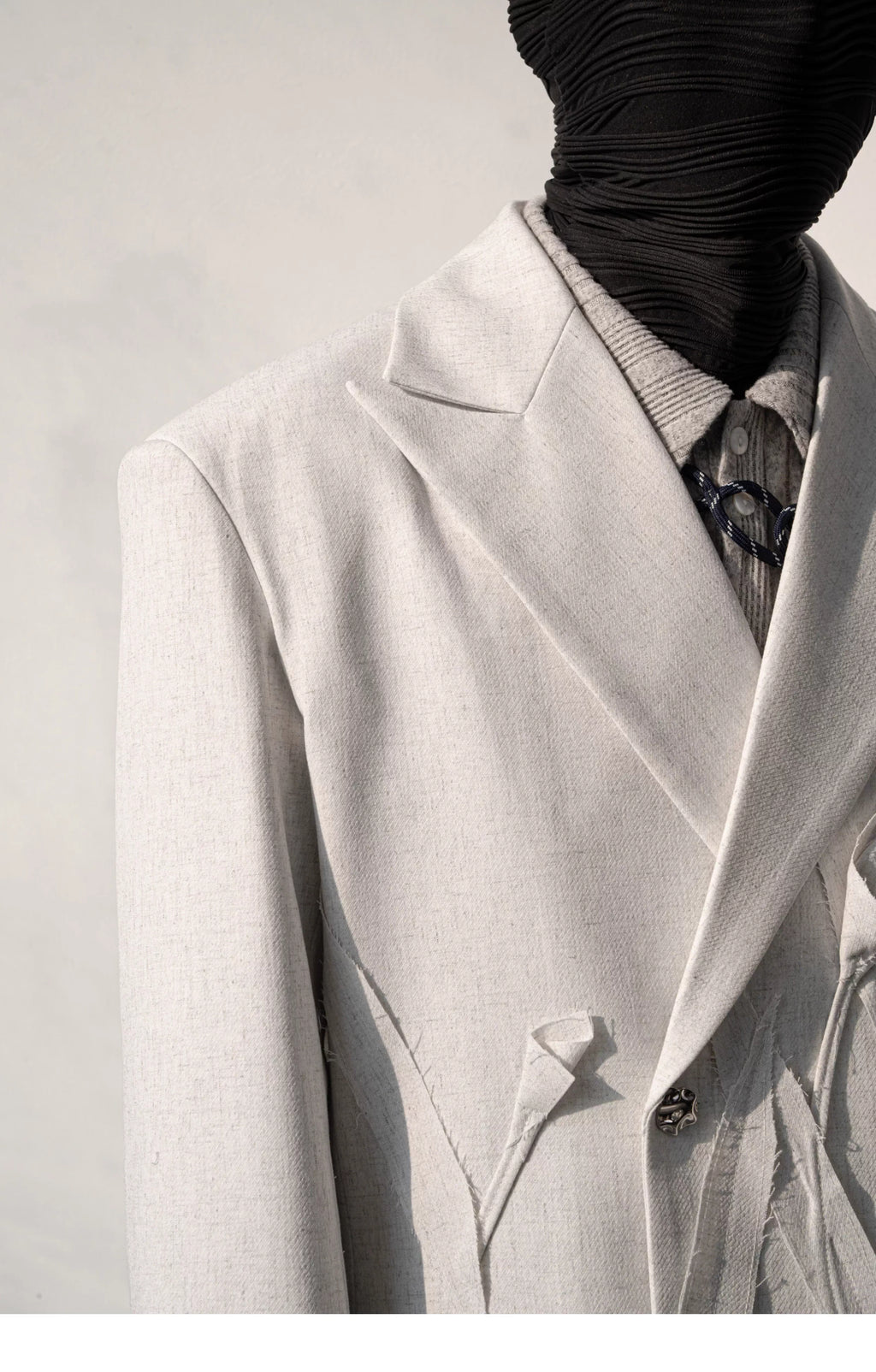 Sculptural Blossom Suit