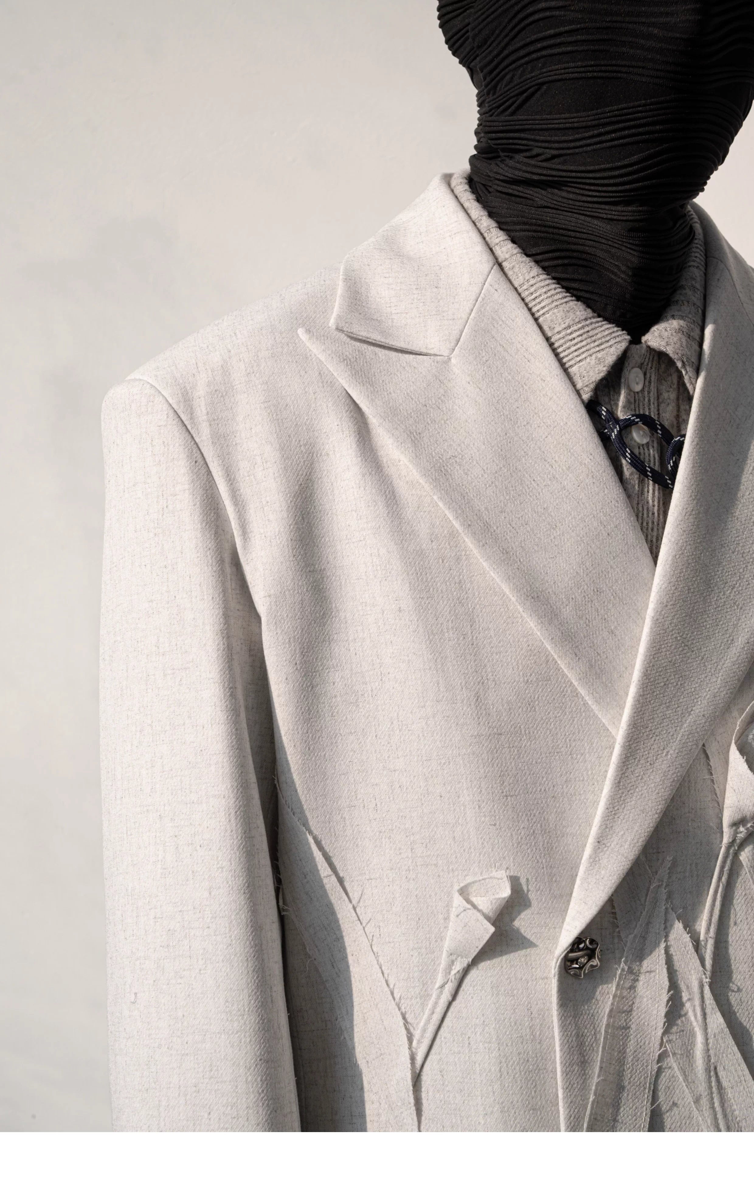 Sculptural Blossom Suit