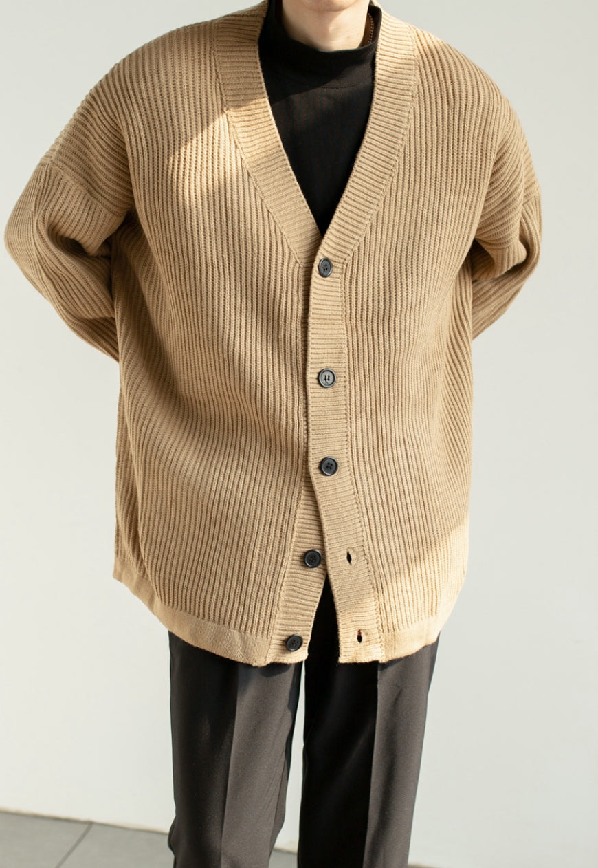Men's Spring cardigan sweater