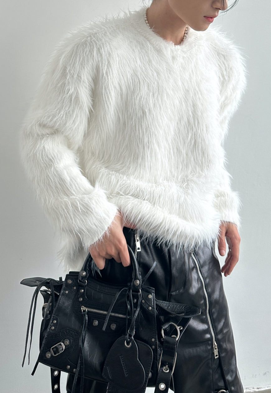 Men's luxury thick sweater