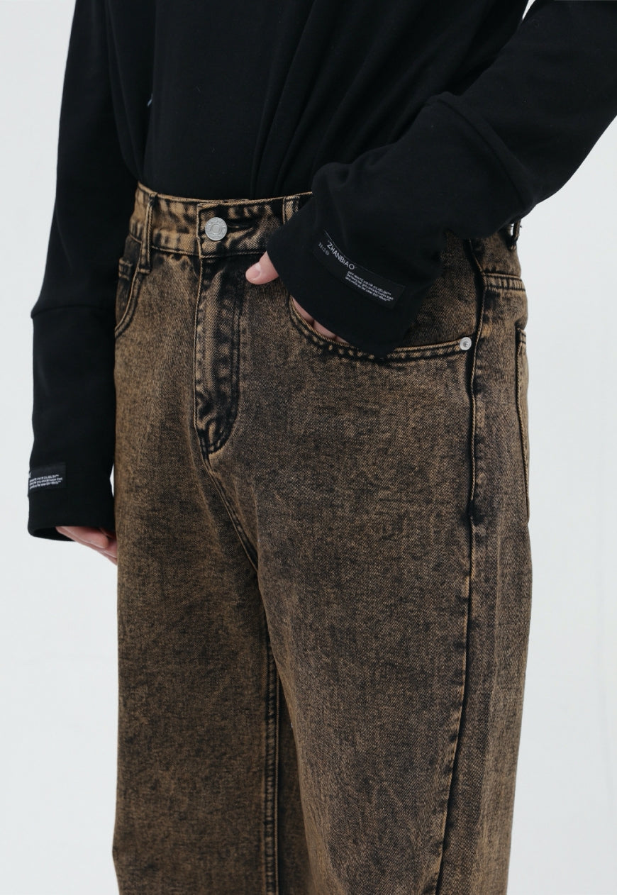 Men's Personalized casual jeans