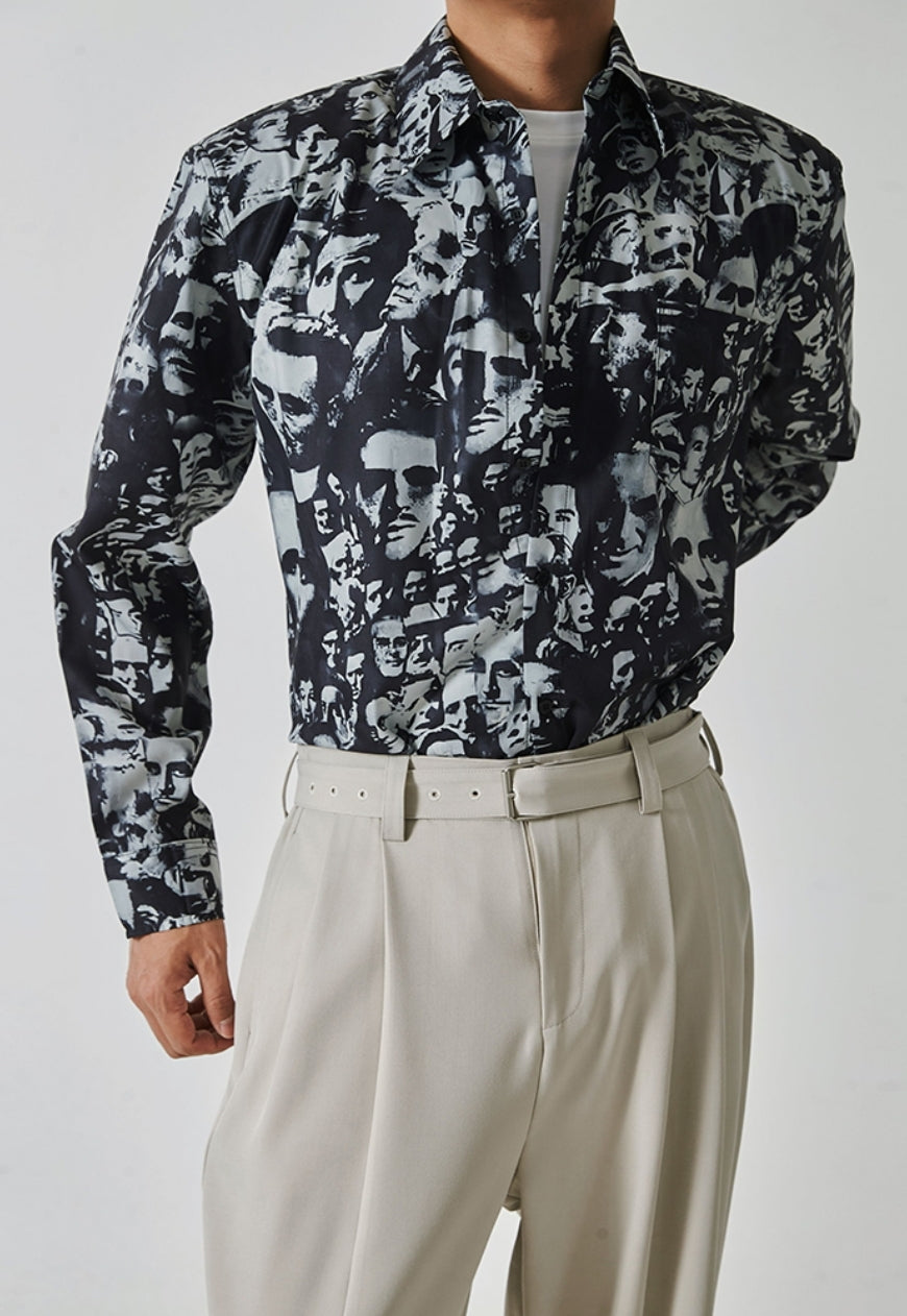 Men's Premium Vintage Floral Shirt