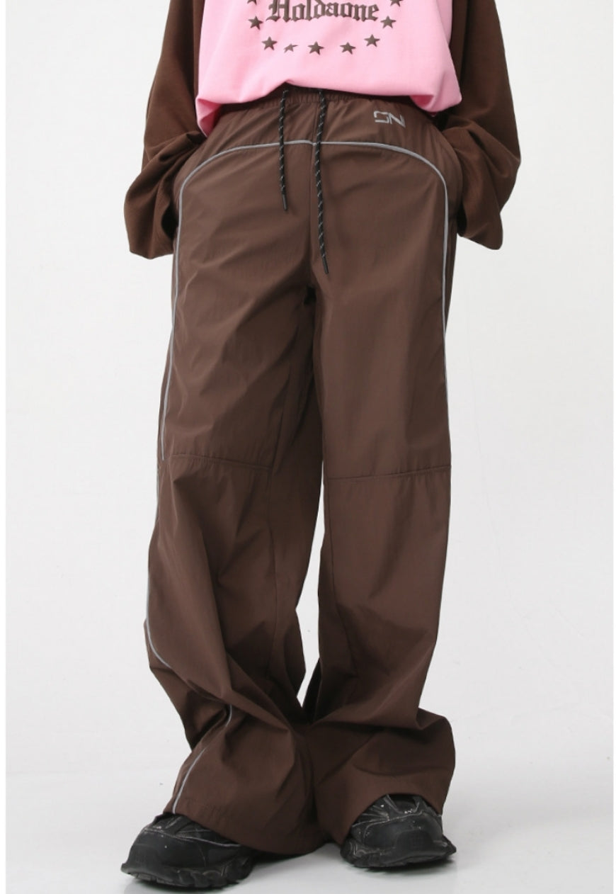 Men's draped track pants