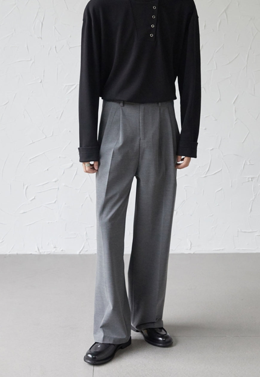 UZIP DESIGN Men's side zip trousers