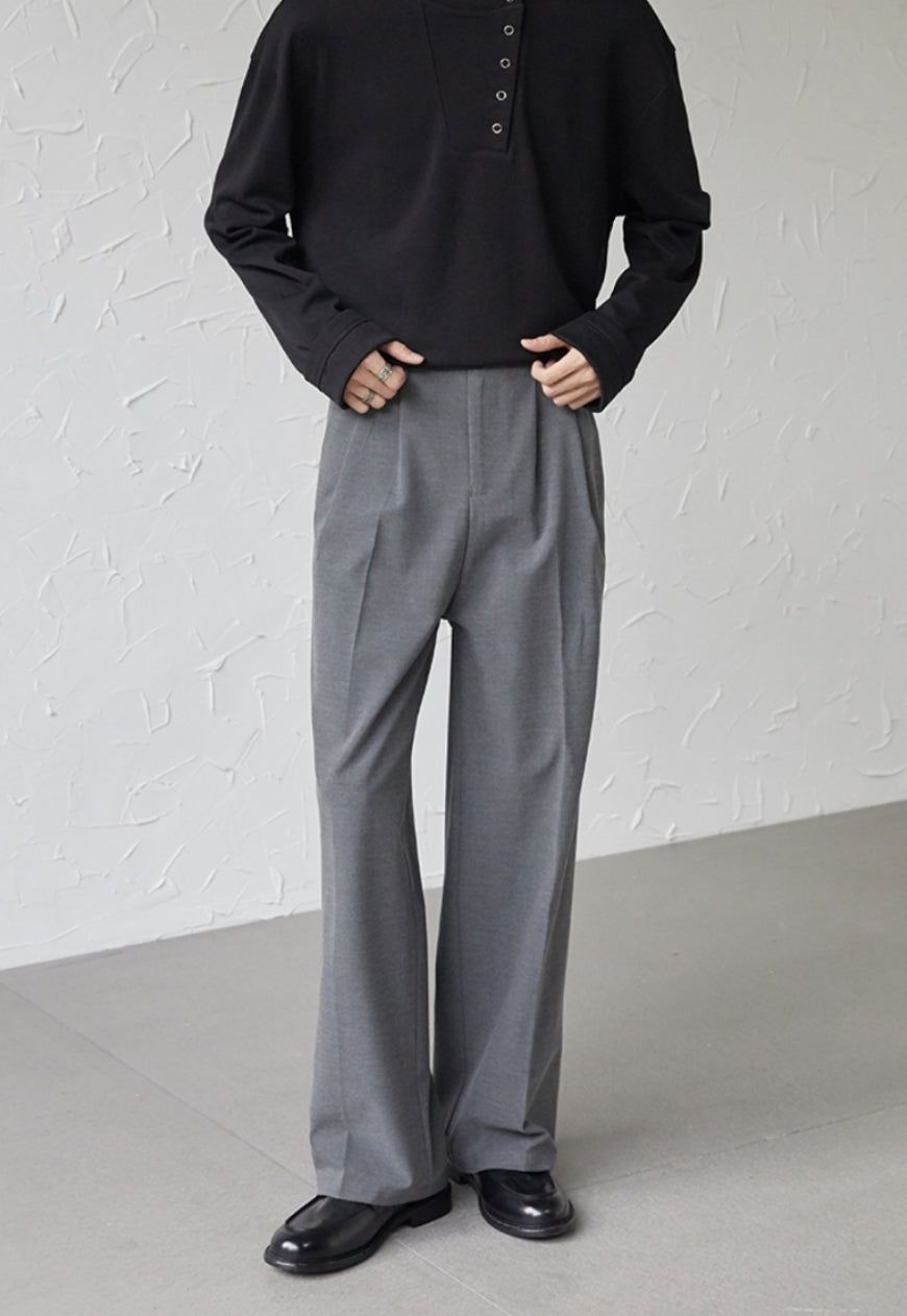 UZIP DESIGN Men's side zip trousers