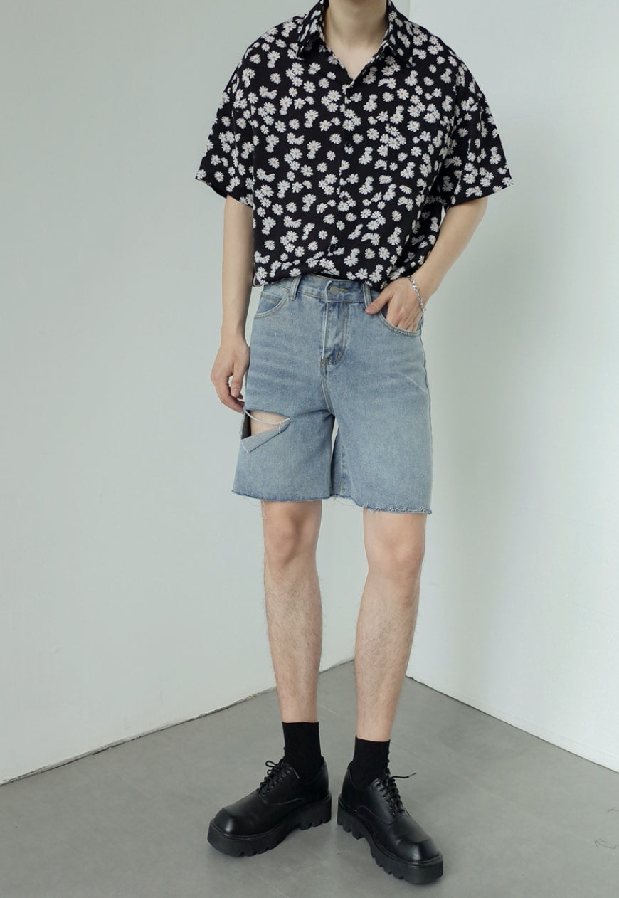 Men's Daisy short sleeve shirt