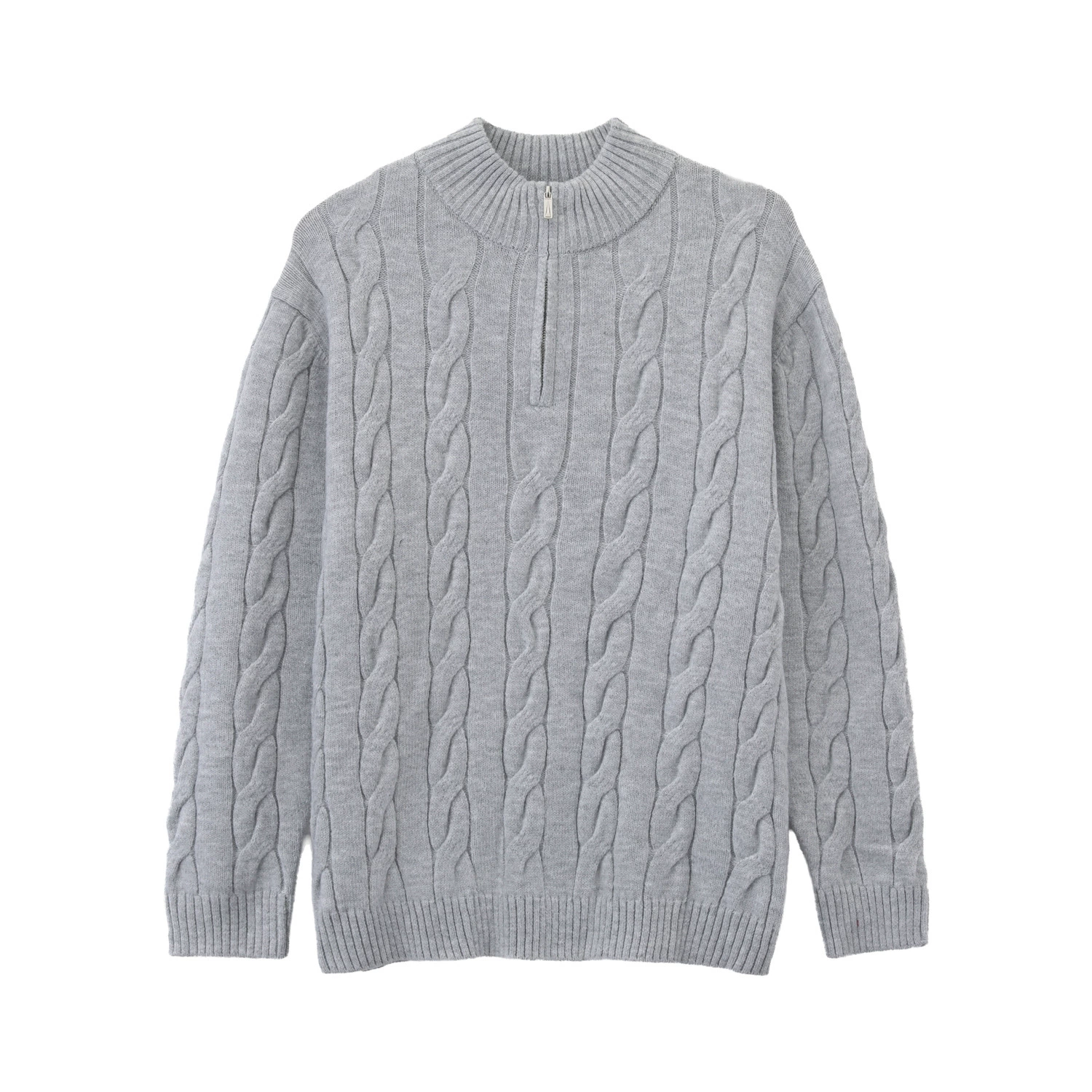 Men's Heritage Half-Zip Cable Knit Sweater