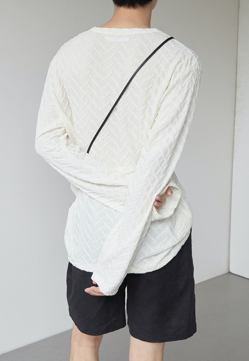 Men's Texture personality Fashion shirt