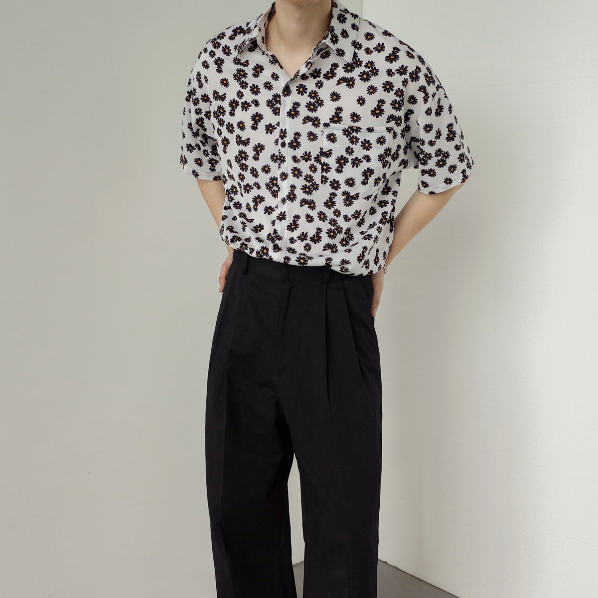 Men's Daisy short sleeve shirt