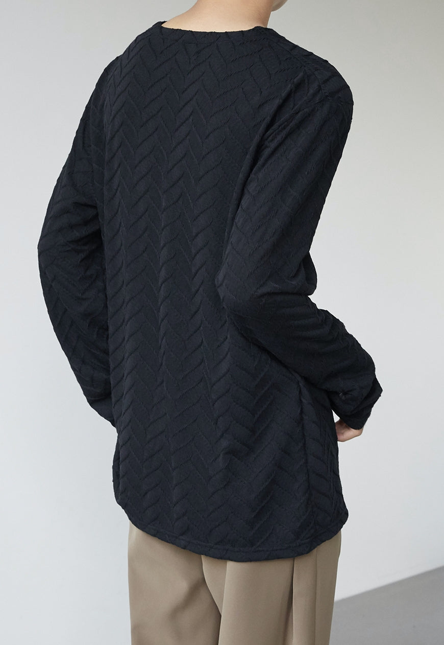 Men's Texture personality Fashion shirt