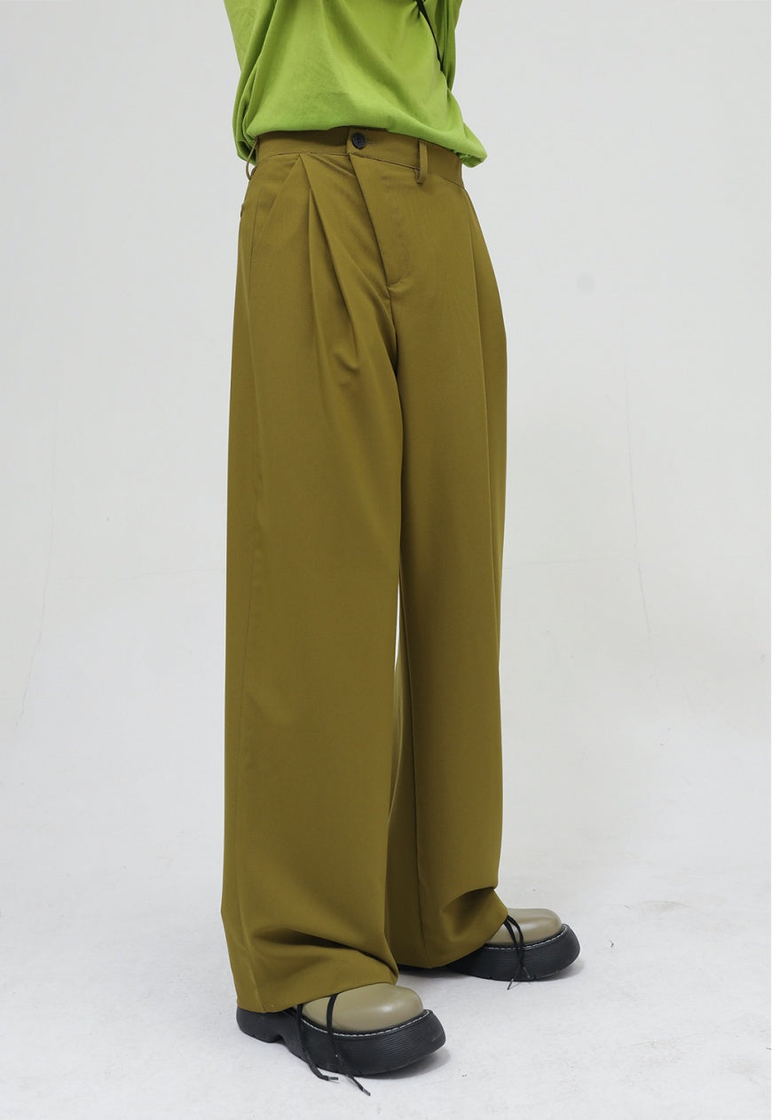 UZIP DESIGN Men's personalized solid color trousers