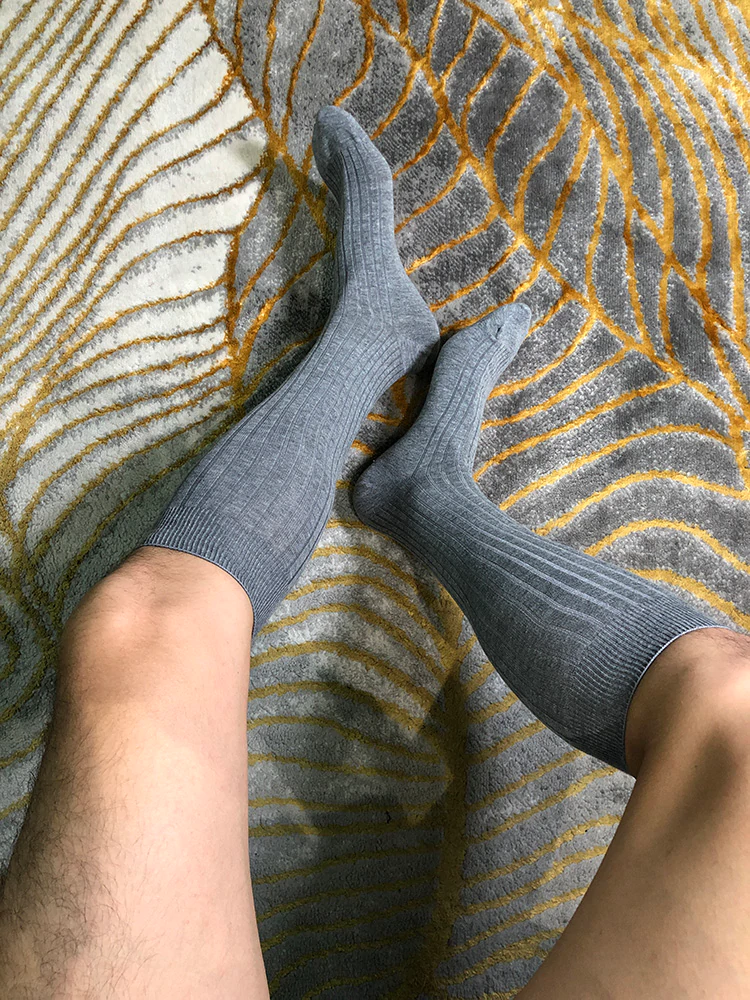 Men's Combed Cotton Men's Knee Sock