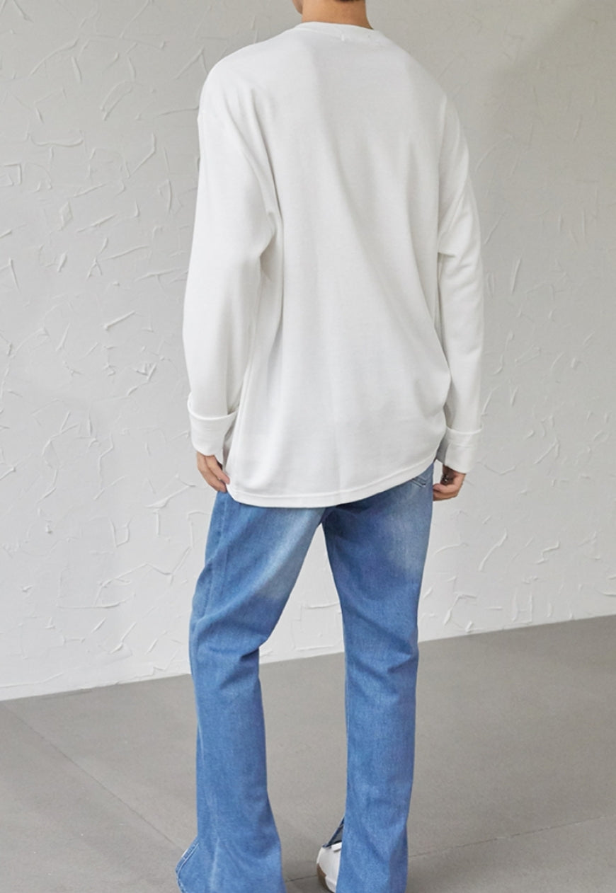 UZIP DESIGN Men's Solid button T-shirt