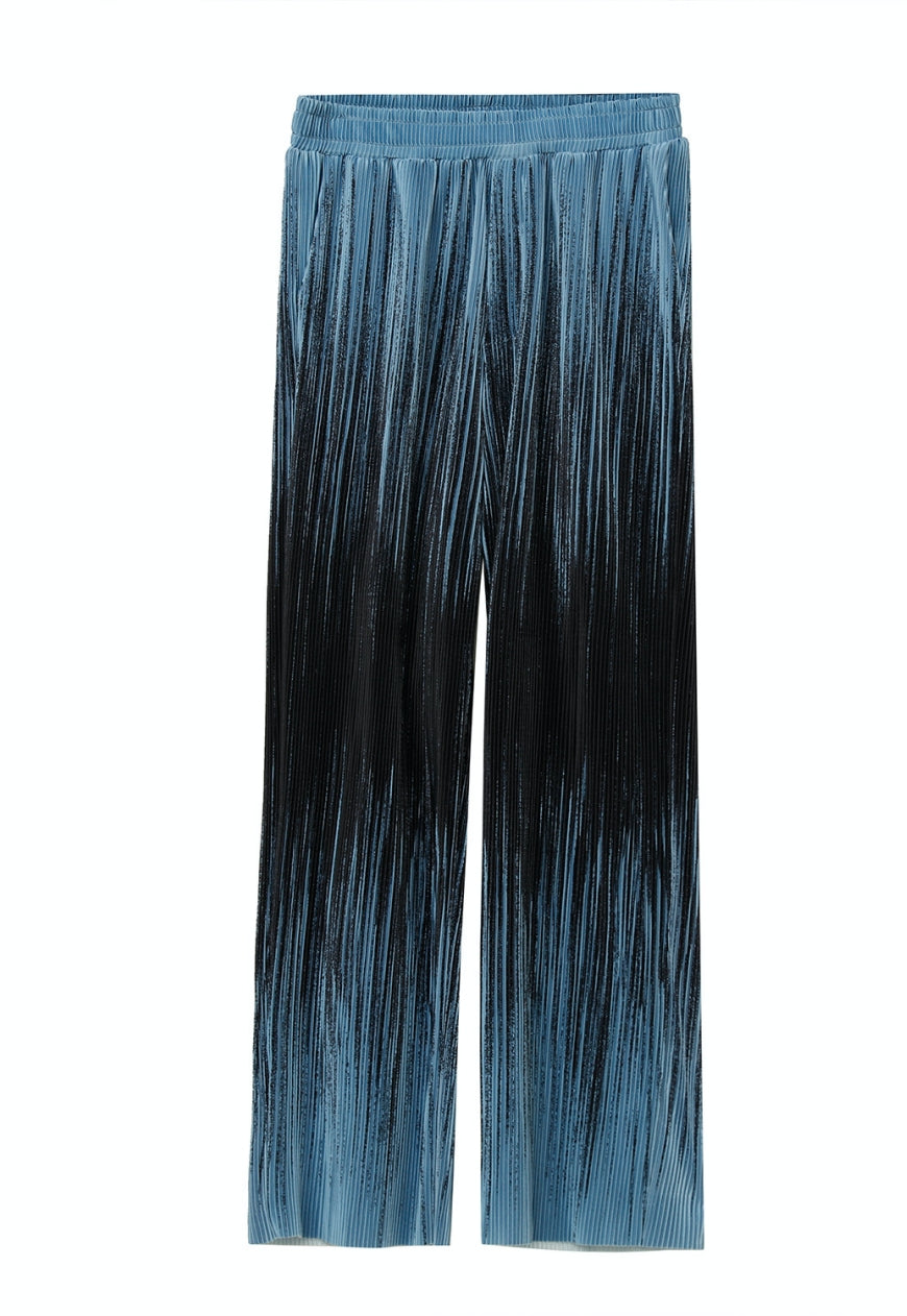 Men's Personalized tie-dye striped loose trousers