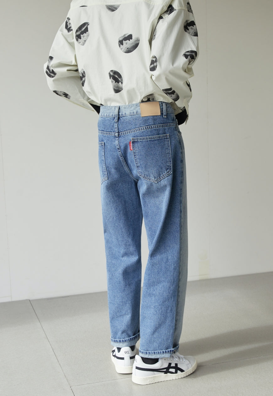 Men's Vintage straight-leg jeans