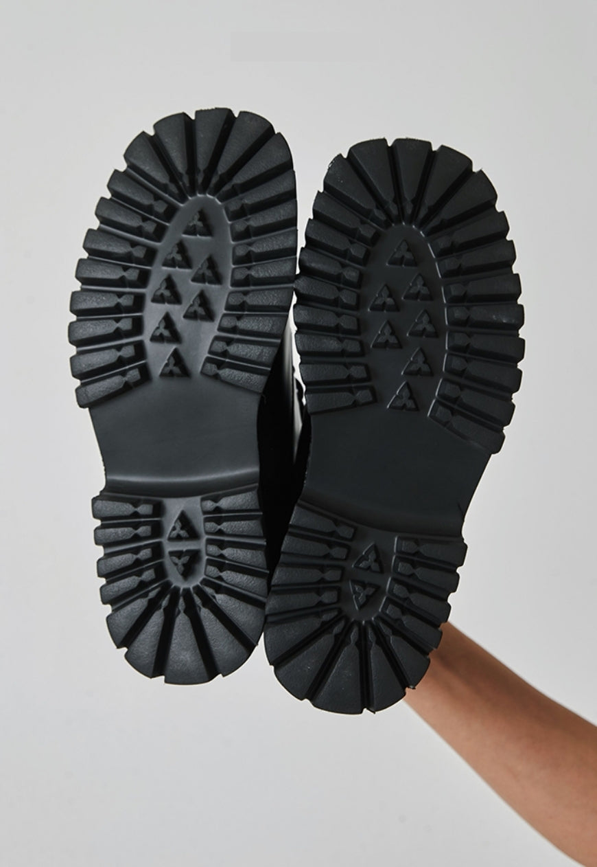 Men's luxury platform derby shoes