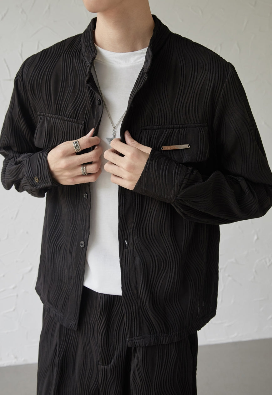 UZIP DESIGN Men's velvet fashion light jacket