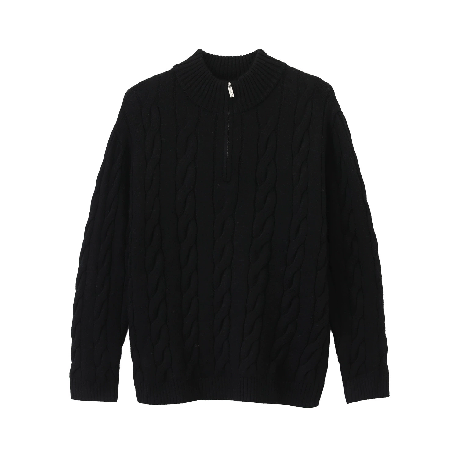 Men's Heritage Half-Zip Cable Knit Sweater