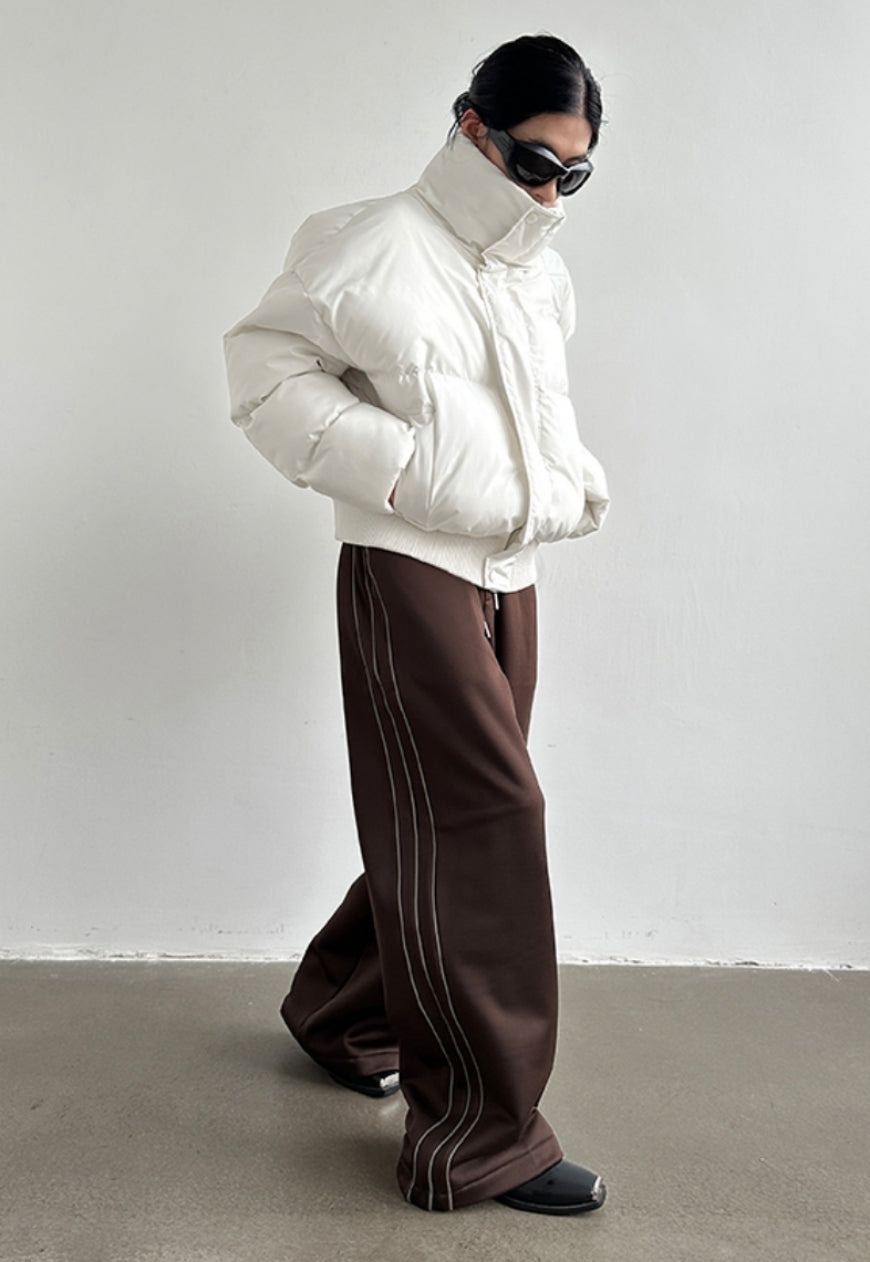 Men's silhouette padded coat