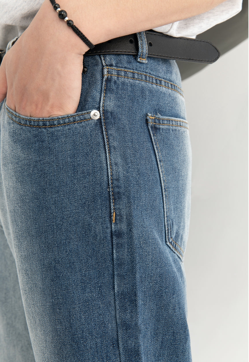 Men's Summer gradient jeans
