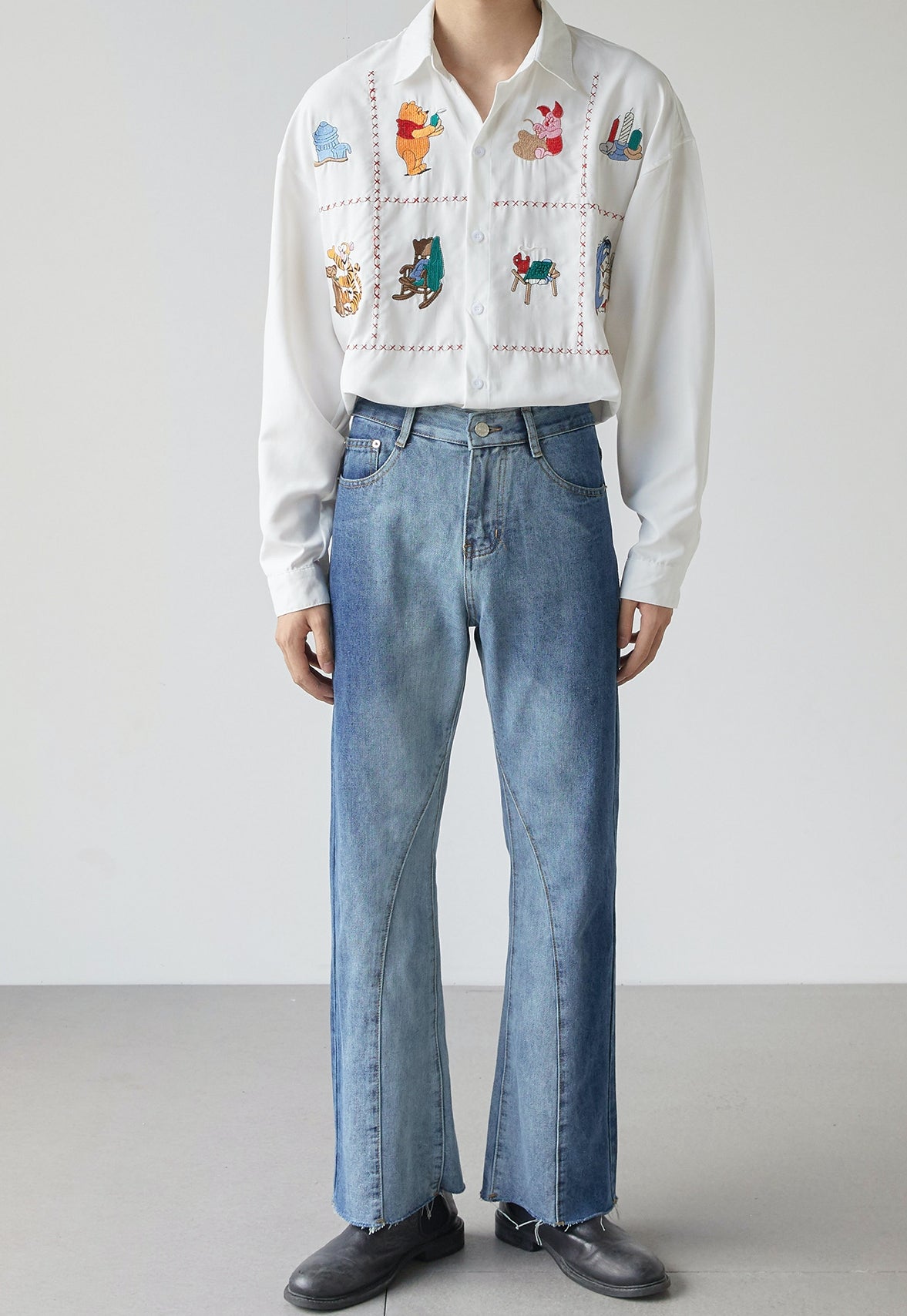 Men's Texture Fashion jean
