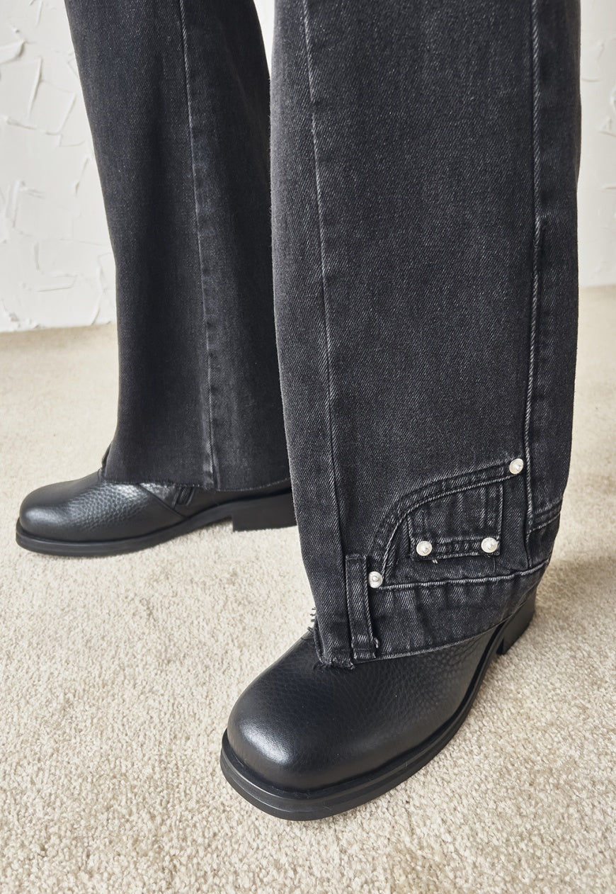 Men's Design 3D Line Jeans