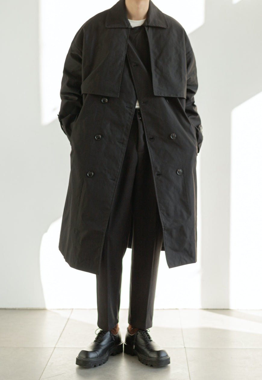 Men's Spring double-breasted jacket