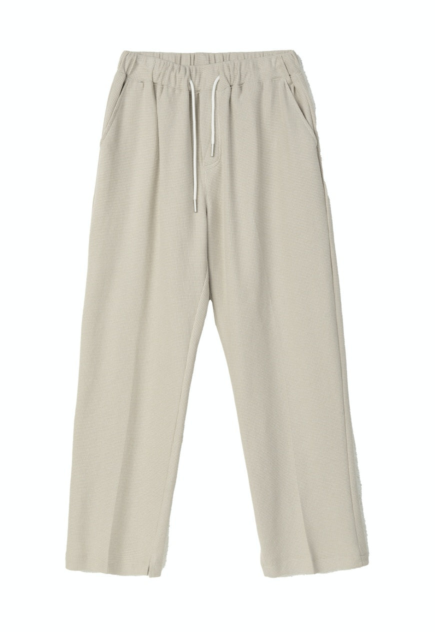 UZIP DESIGE Menâ€™s grained fabric track pants