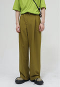 UZIP DESIGN Men's personalized solid color trousers