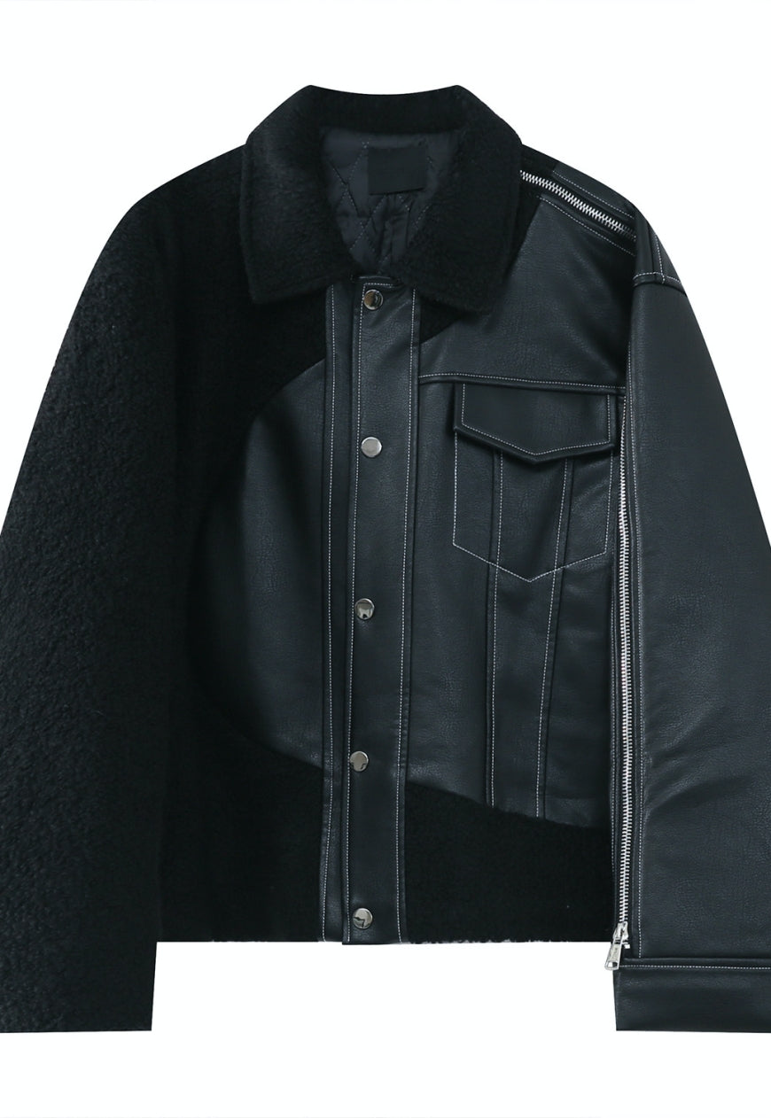 Men's zip padded jacket