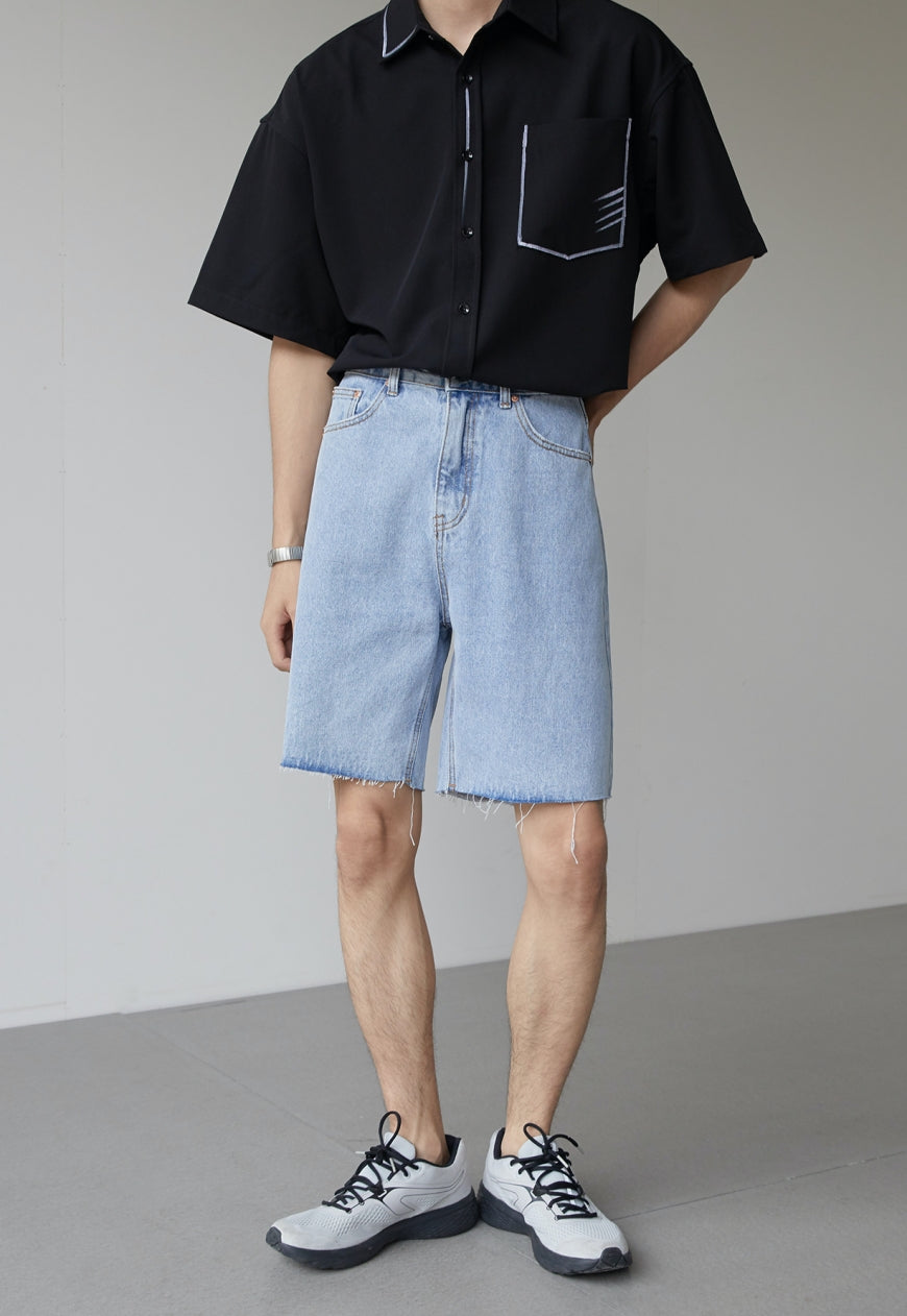 Men's All-purpose denim shorts