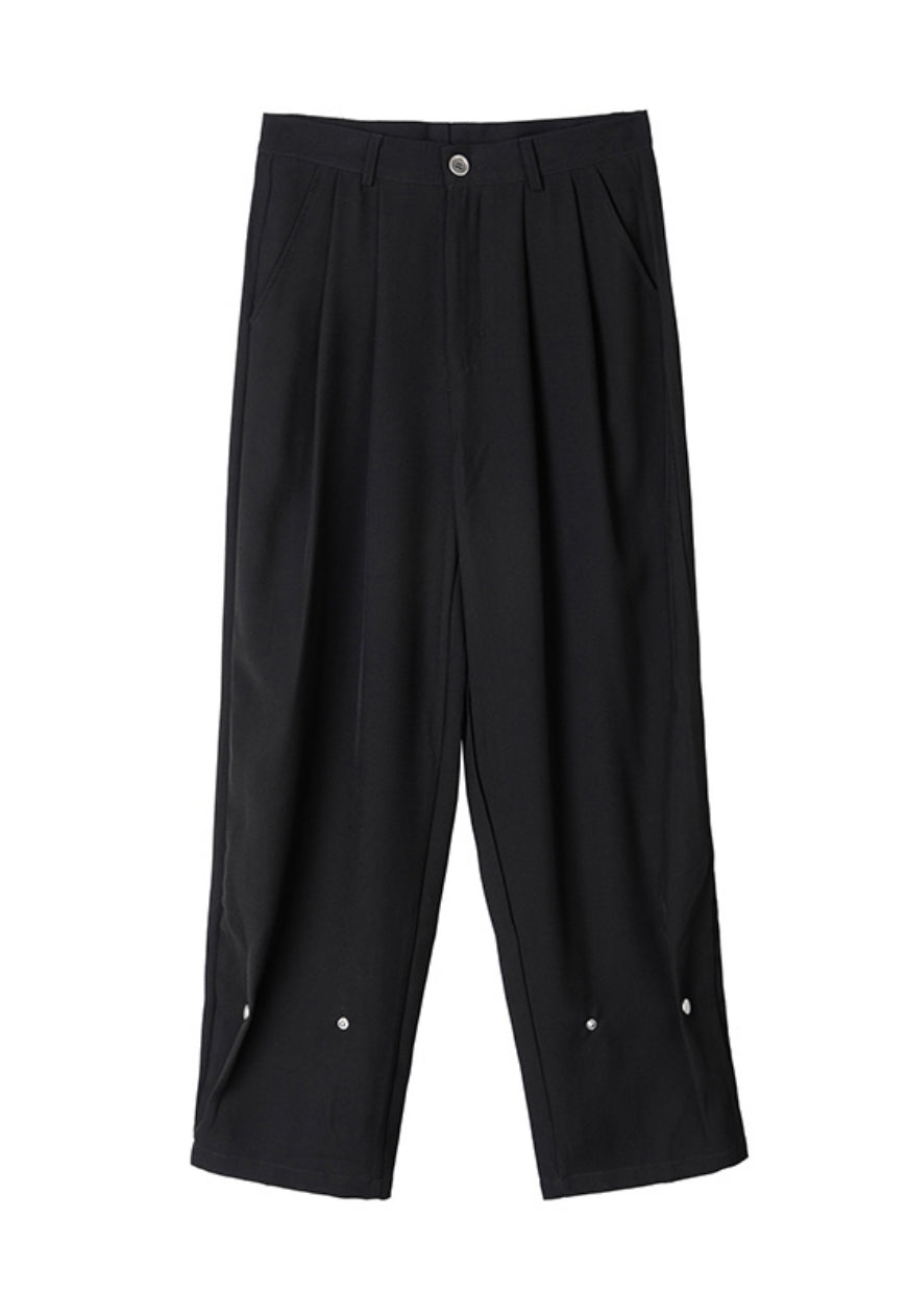 Men's Summer high-waisted trousers