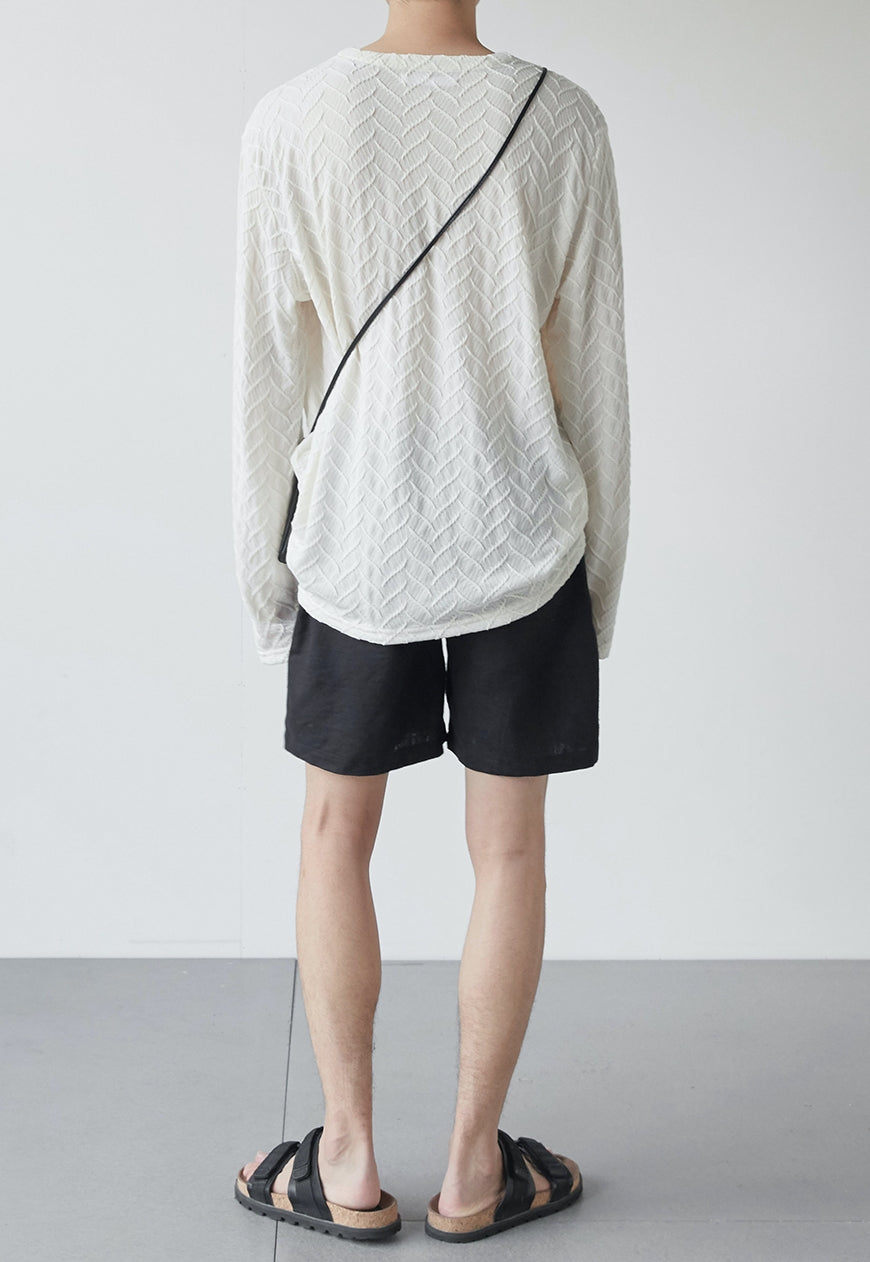 Men's Texture personality Fashion shirt