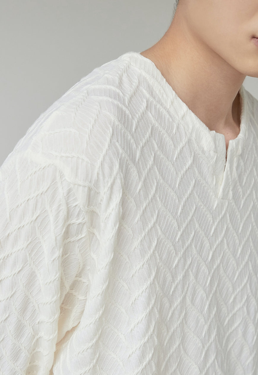 Men's Texture personality Fashion shirt
