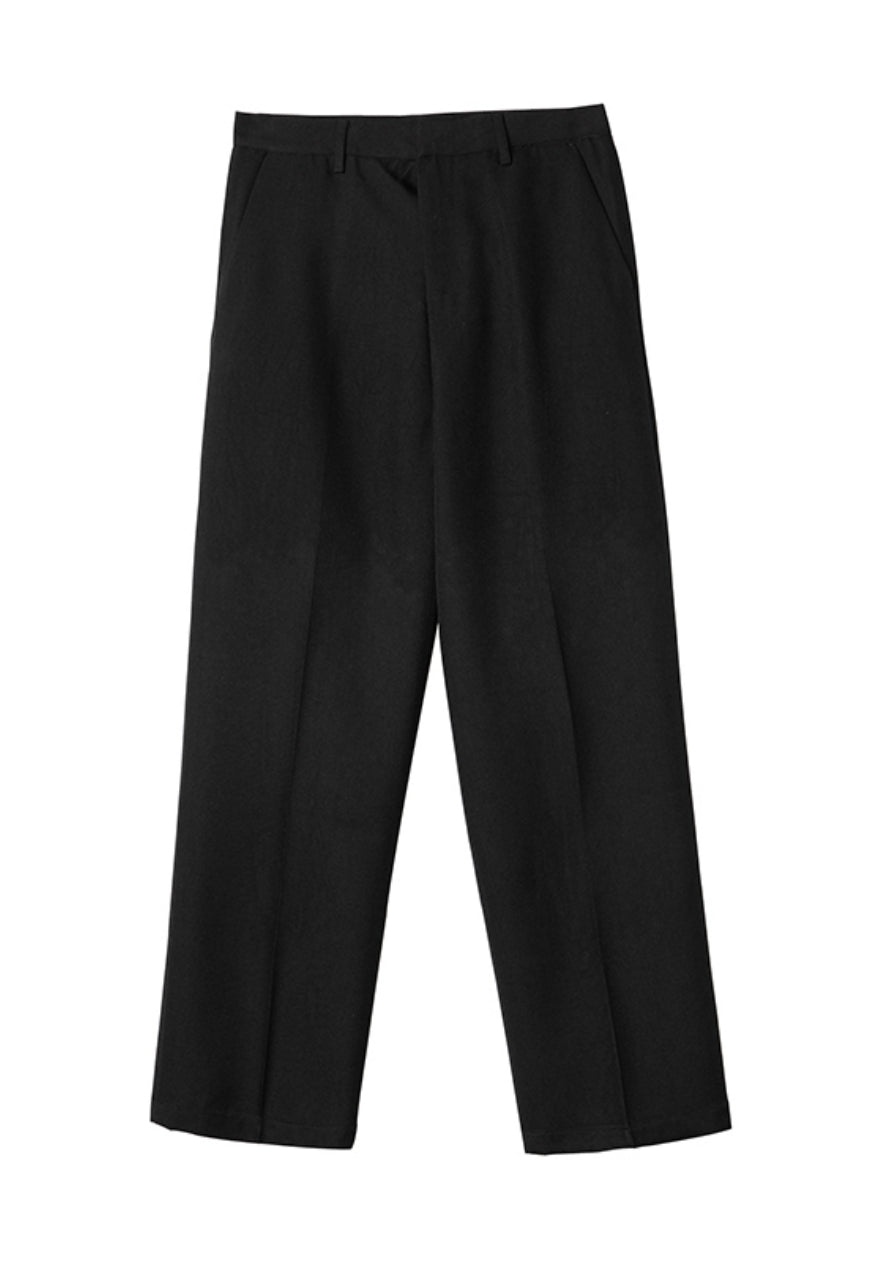 Men's summer high-end straight-leg trousers