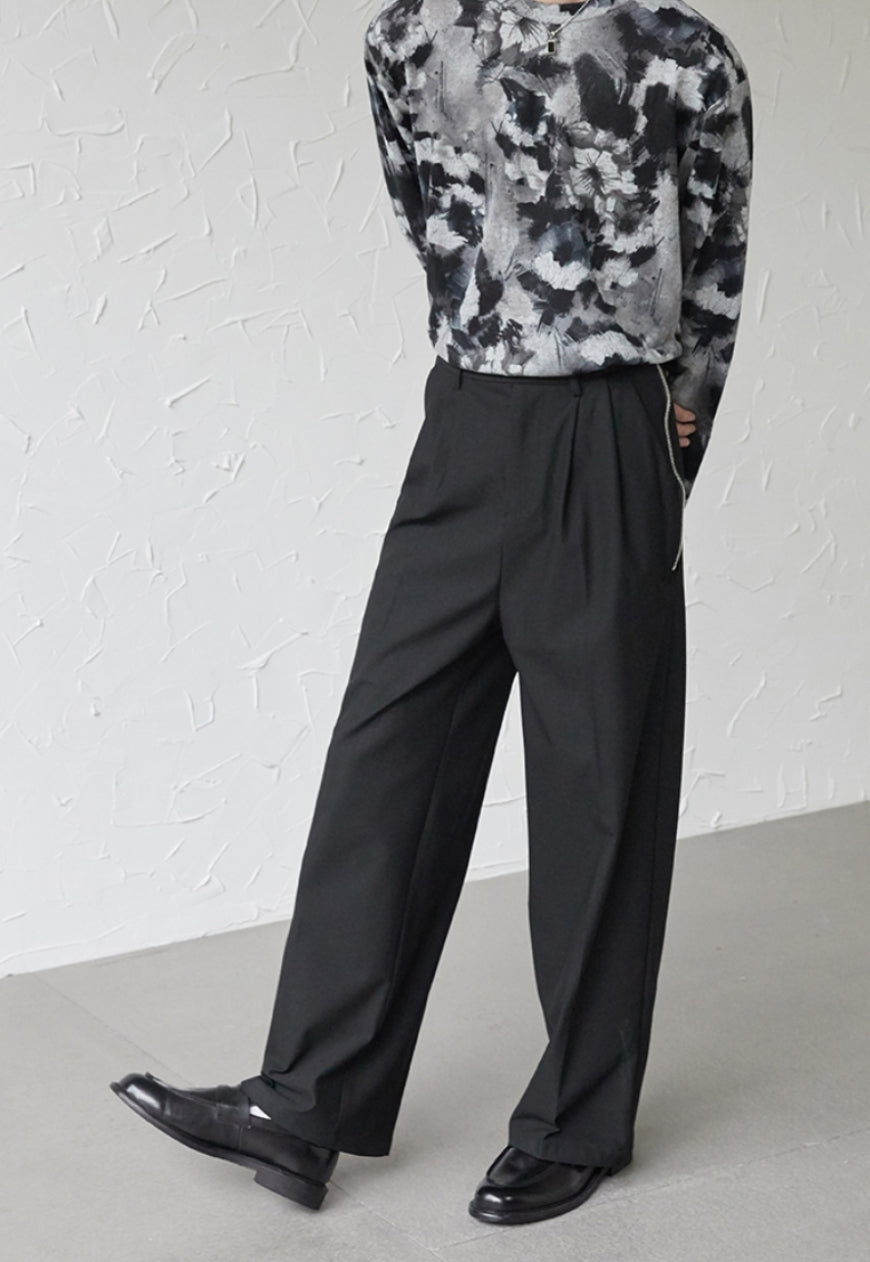 UZIP DESIGN Men's side zip trousers