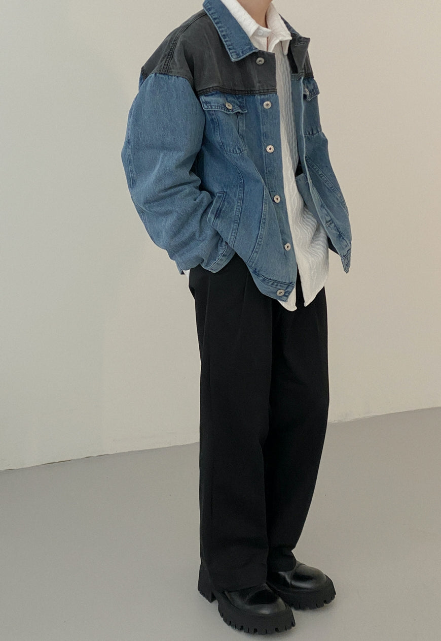 Men's vintage denim jacket