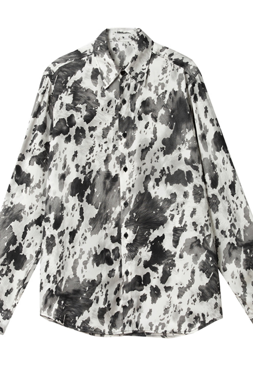 Men's Textured camouflage shirt