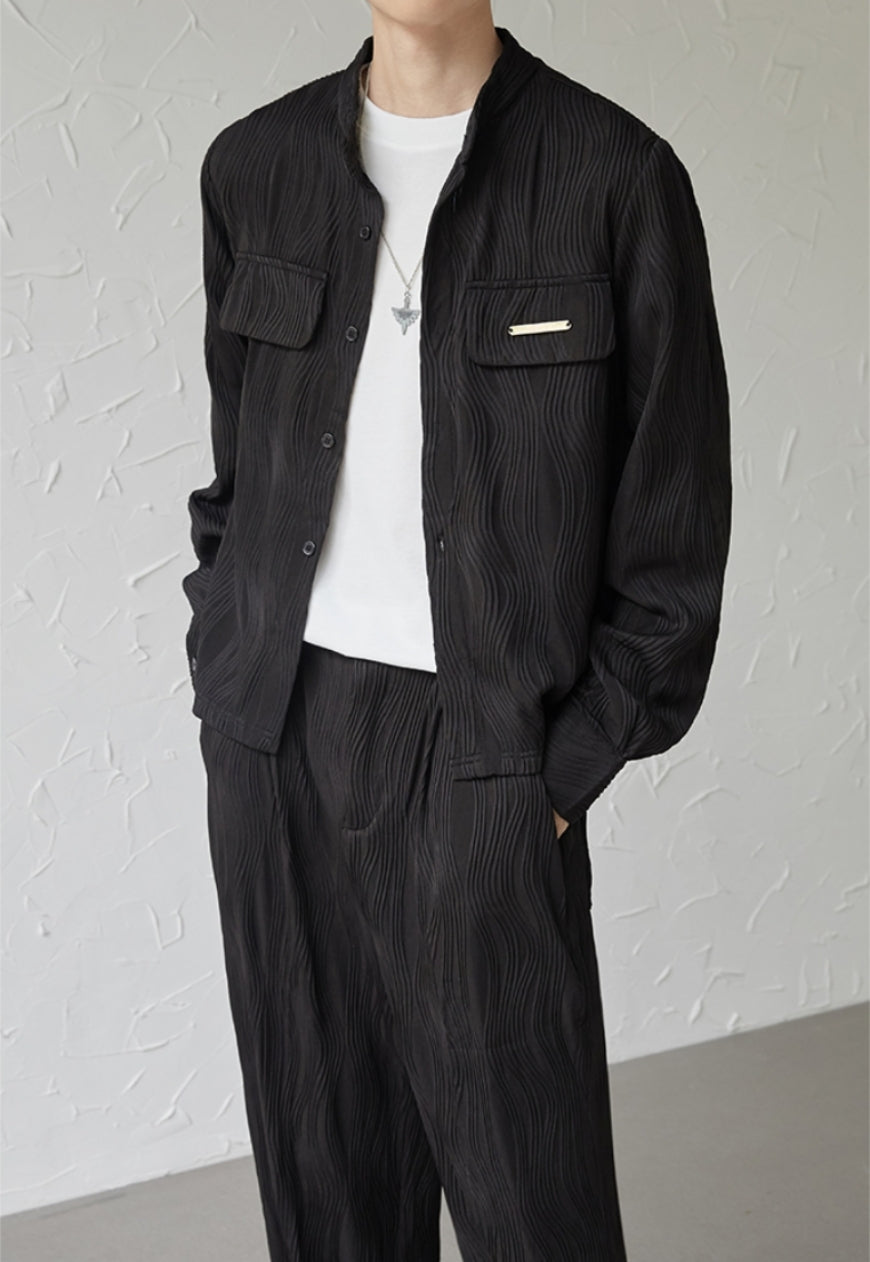 UZIP DESIGN Men's velvet fashion light jacket