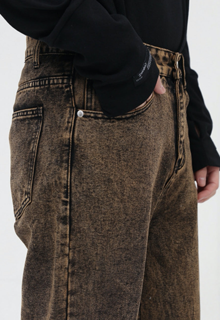 Men's Personalized casual jeans